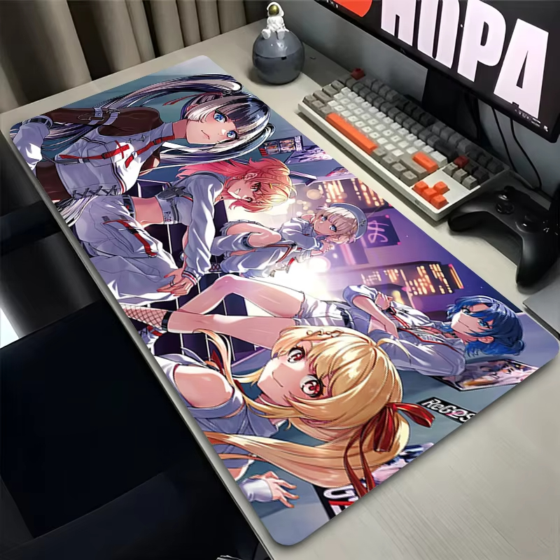 Laptop Accessories Girls - Large Mouse Pad Anime Girl, Non-Slip