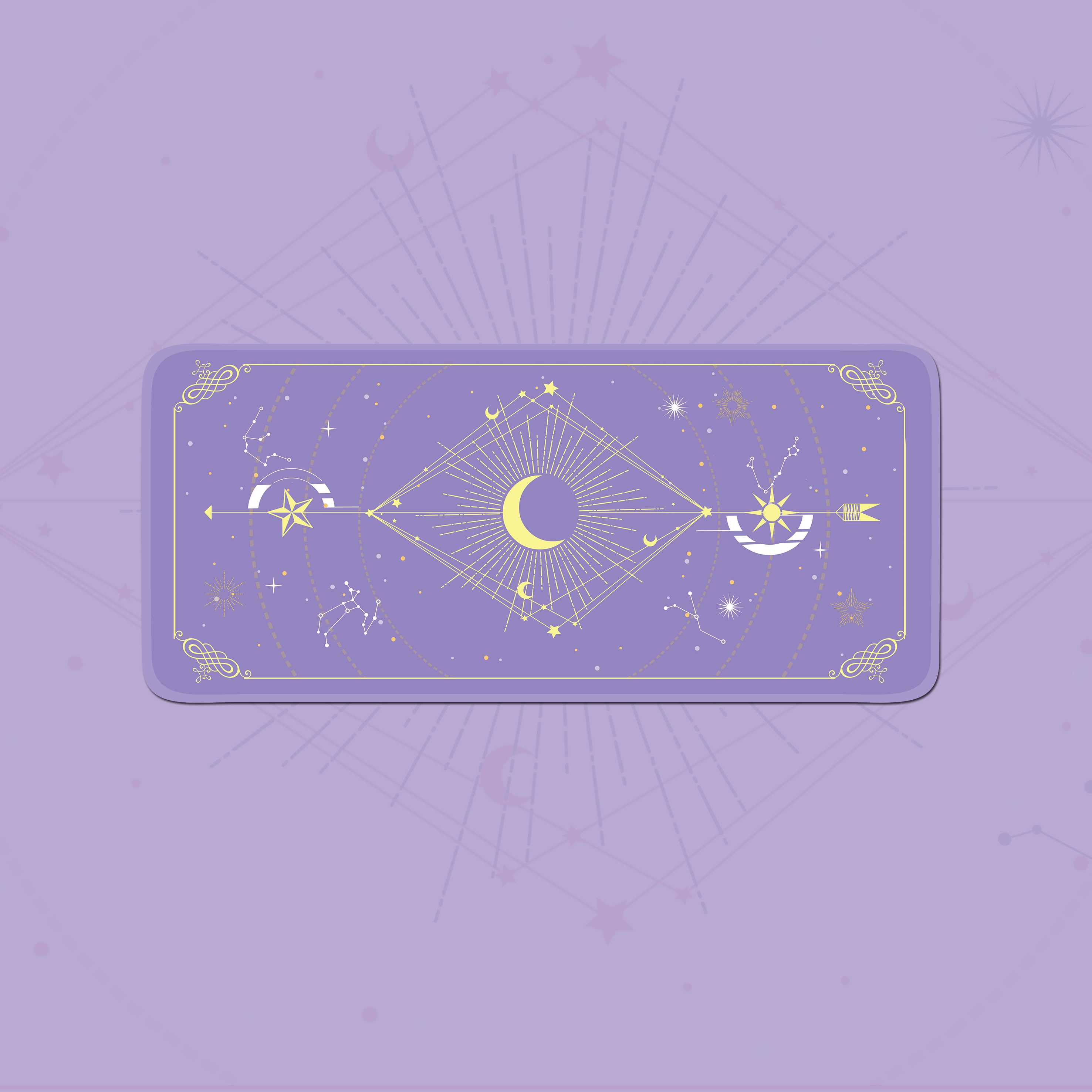 Magic Moon Star Purple  Extra  - Laptop Accessories Girls 리뷰 및 가격