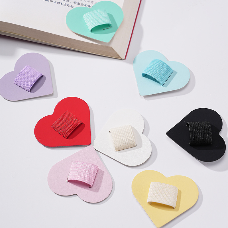 2pcs Heart PU Leather Self Adh - Laptop Accessories Holder 리뷰 및 가격