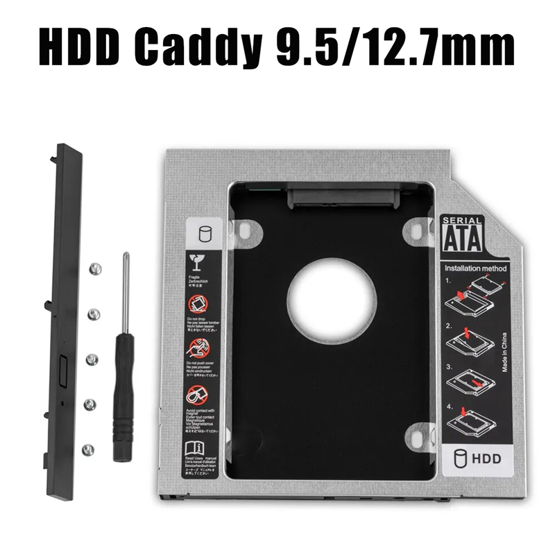 HDD SSD Caddy Adapter SATA 3.0 - Laptop Accessories Holder 리뷰 및 가격