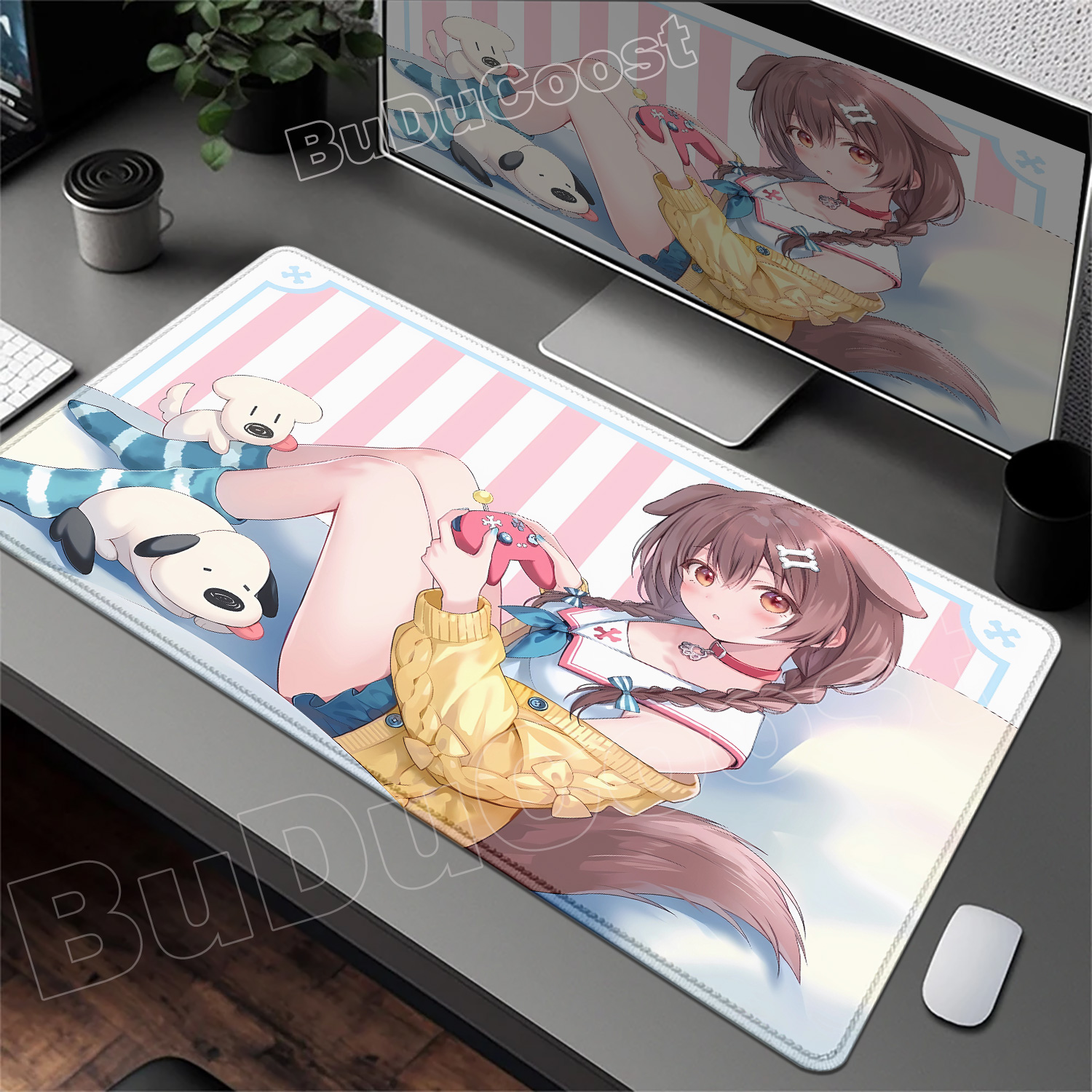 New Kawaii Cute Inugami Korone - Laptop Accessories Girls 리뷰 및 가격