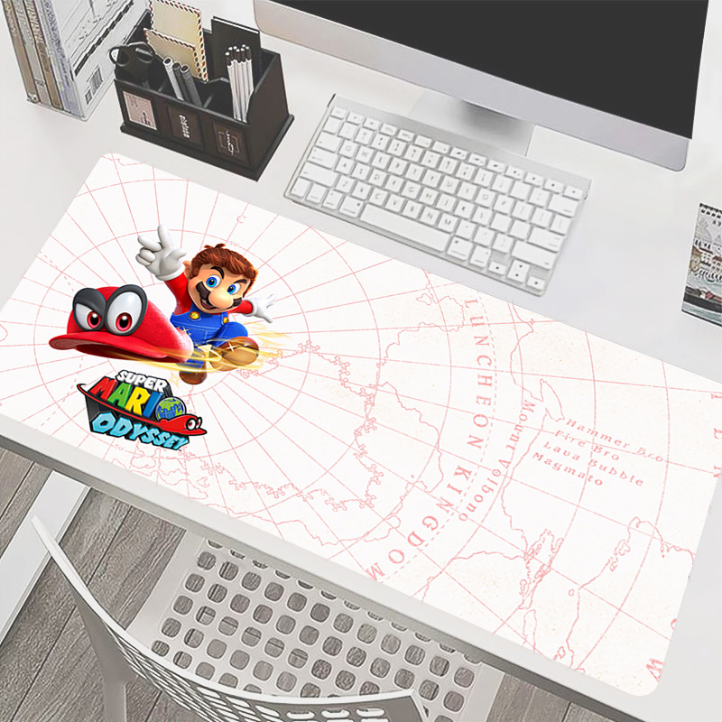 90x40cm Mouse Pad M-Mario Anim - Keyboard Laptop Accessories 리뷰 및 가격