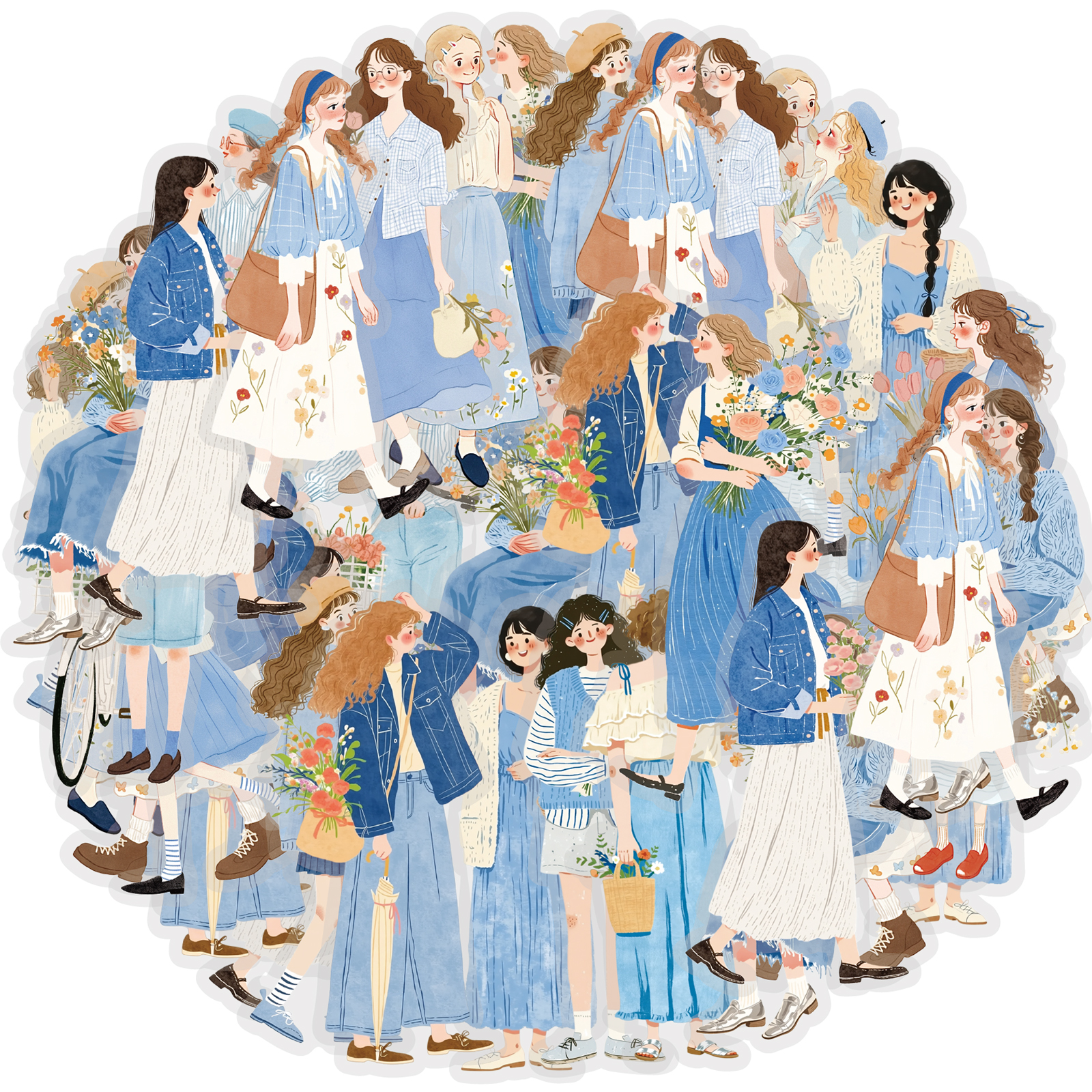 Etori Life Blue Forest Style G - Laptop Accessories Girls 리뷰 및 가격