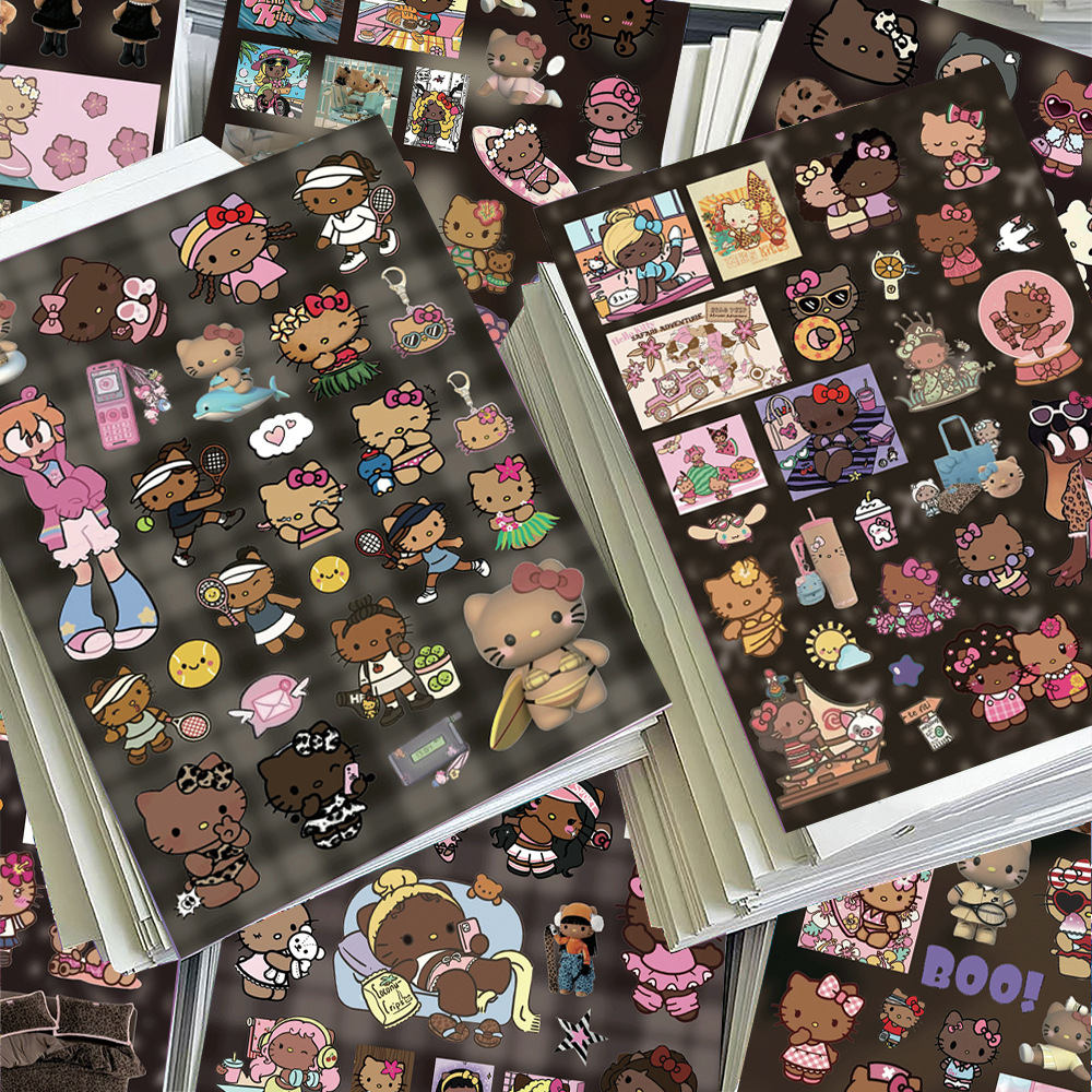 Sanrio Hello Kitty Stickers 8  - Laptop Accessories Cool 리뷰 및 가격