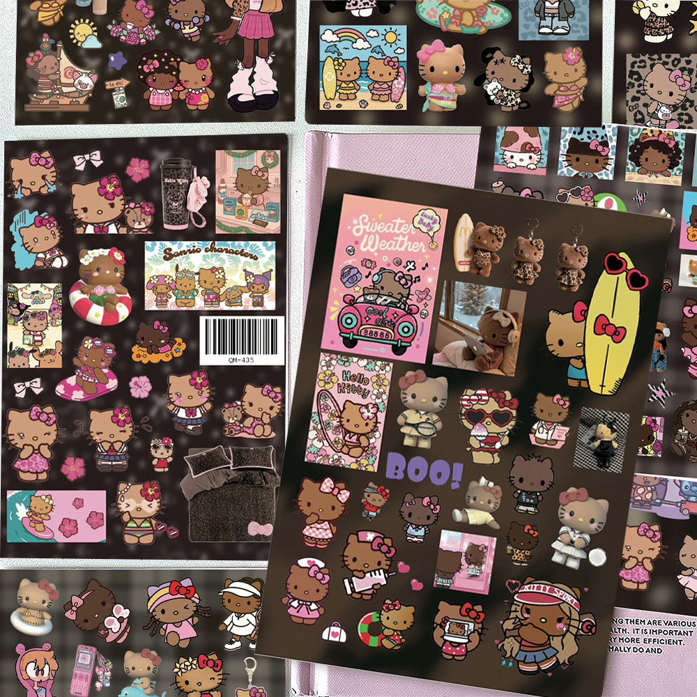 Sanrio Hello Kitty Stickers 8  - Laptop Accessories Cool 리뷰 및 가격