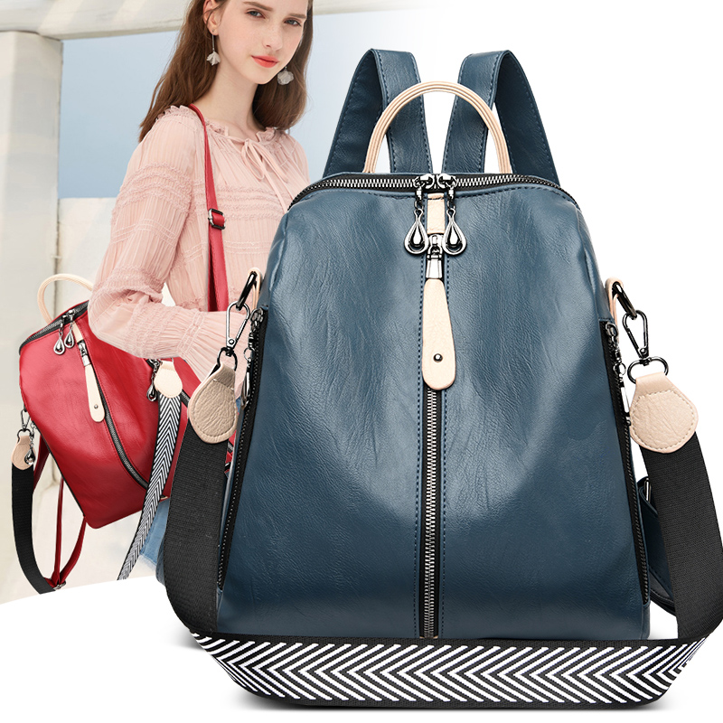 Fashion Backpack Women Soft Le - Laptop Accessories Girls 리뷰 및 가격