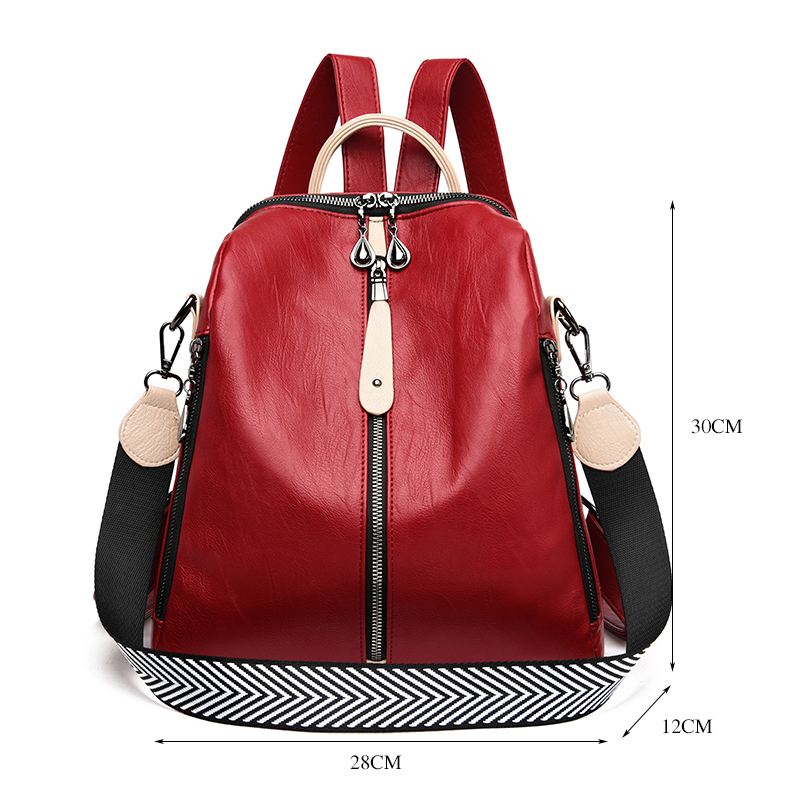 Fashion Backpack Women Soft Le - Laptop Accessories Girls 리뷰 및 가격