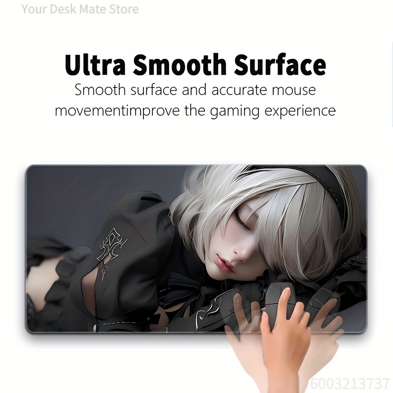 Short Hair Anime Girl Theme Mo - Laptop Accessories Girls 리뷰 및 가격