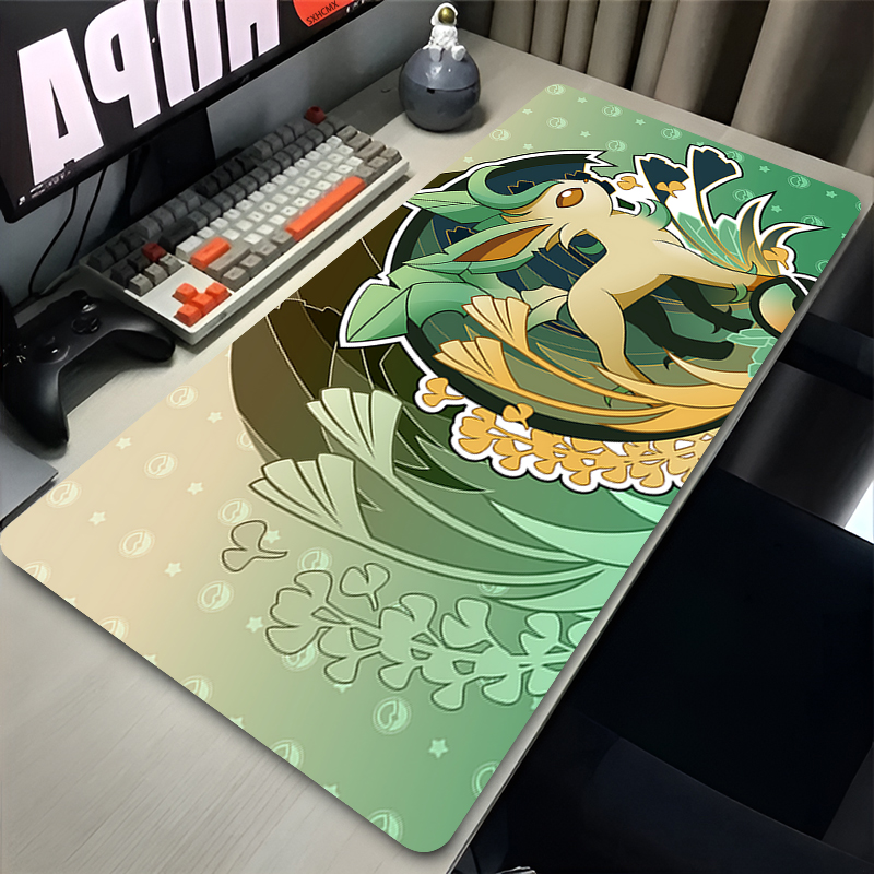 Mouse Pad Gamer P-pokemon Leaf - Keyboard Laptop Accessories 리뷰 및 가격