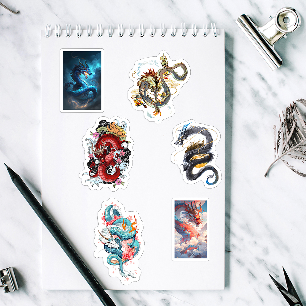 Cool Chinese Dragon Stickers D - Laptop Accessories Cool 리뷰 및 가격