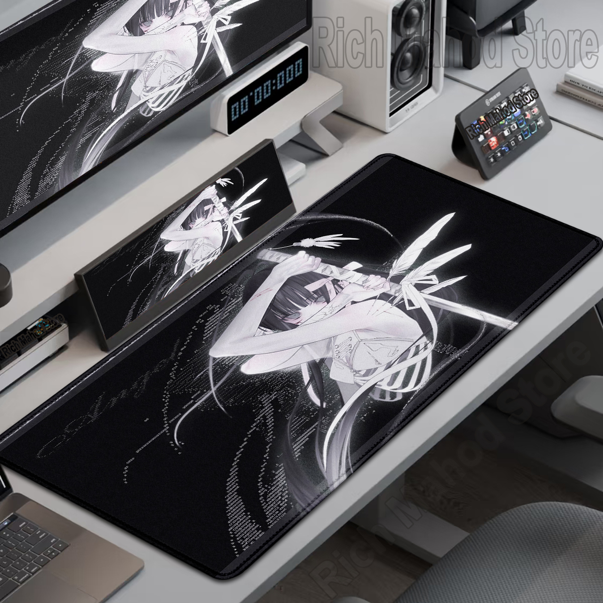Black White Skeleton Sword Gir - Laptop Accessories Girls 리뷰 및 가격