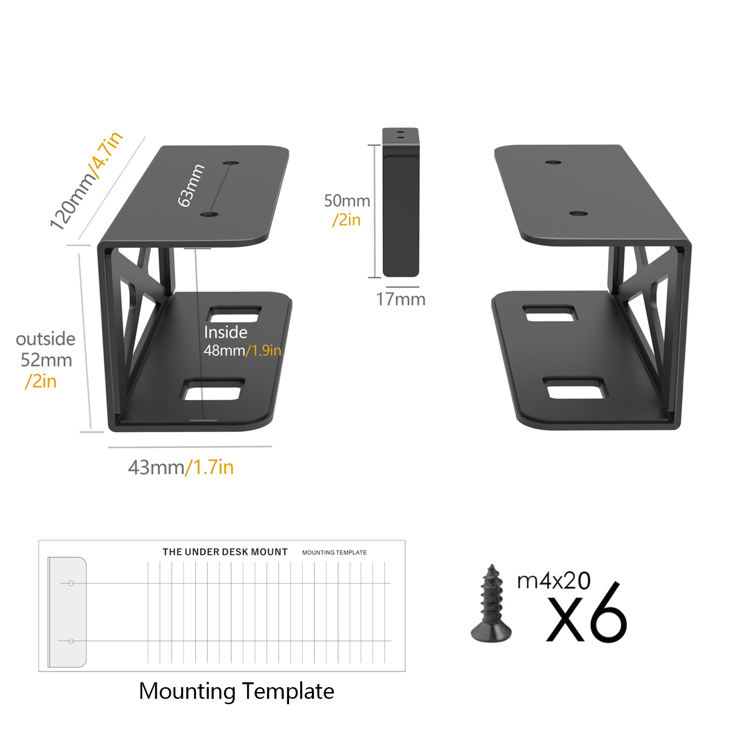 Under Desk Laptop/Mini PC Stor - Laptop Accessories Holder 리뷰 및 가격