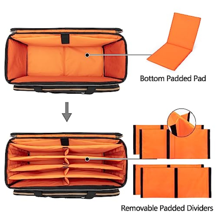 Large Travel DJ Cable File Bag - Laptop Accessories Bag 리뷰 및 가격