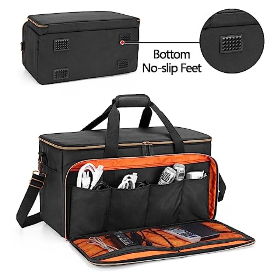 Large Travel DJ Cable File Bag - Laptop Accessories Bag 리뷰 및 가격