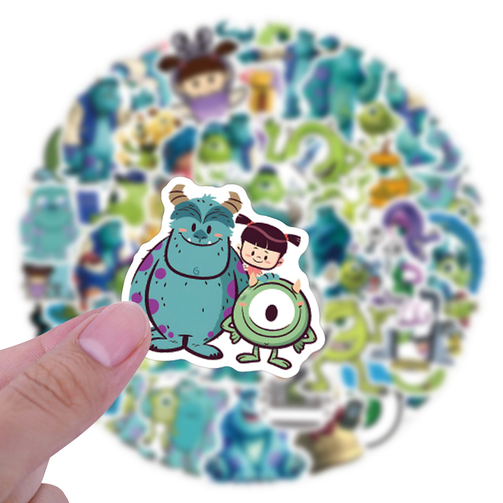 60pcs Disney Funny Anime Monst - Laptop Accessories Cool 리뷰 및 가격