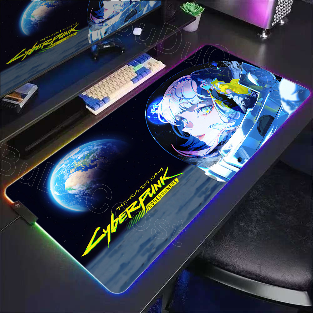 HD Anime Girl Mouse Pad RGB De - Laptop Accessories Girls 리뷰 및 가격
