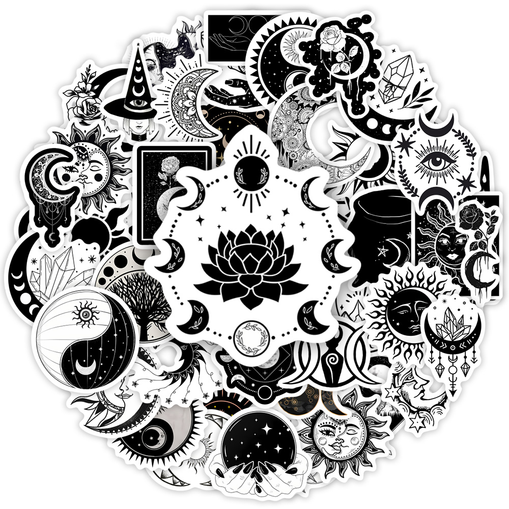 Cool Gothic Moon Aesthetic Sti - Laptop Accessories Cool 리뷰 및 가격