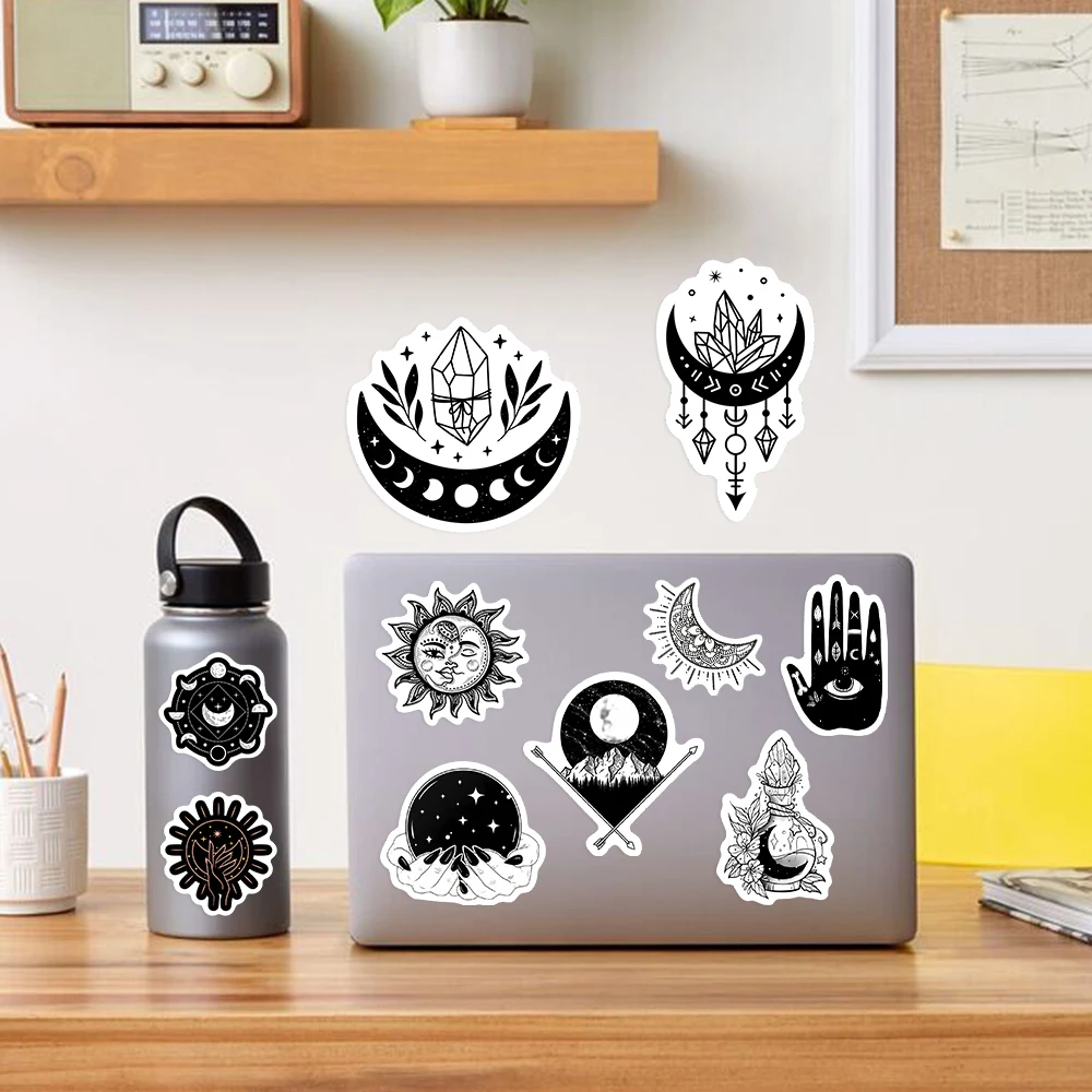 Cool Gothic Moon Aesthetic Sti - Laptop Accessories Cool 리뷰 및 가격