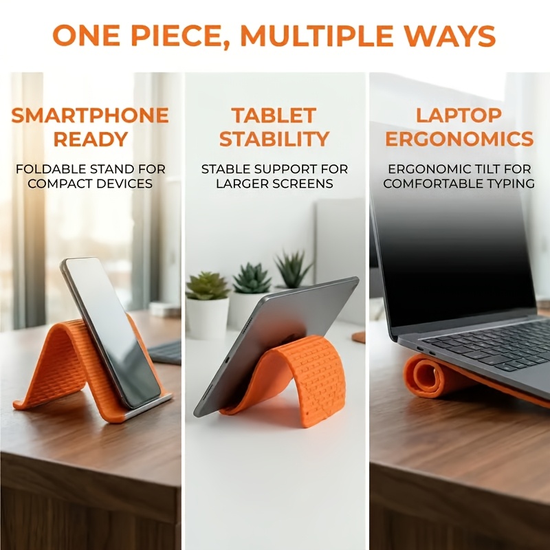 Flexible Folding Phone Holder  - Laptop Accessories Holder 리뷰 및 가격