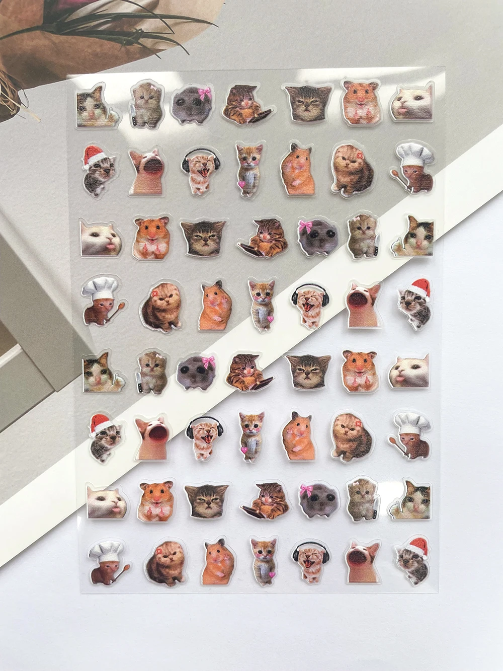 Mini Pvc Funny Cat Poster Good - Laptop Accessories Cool 리뷰 및 가격