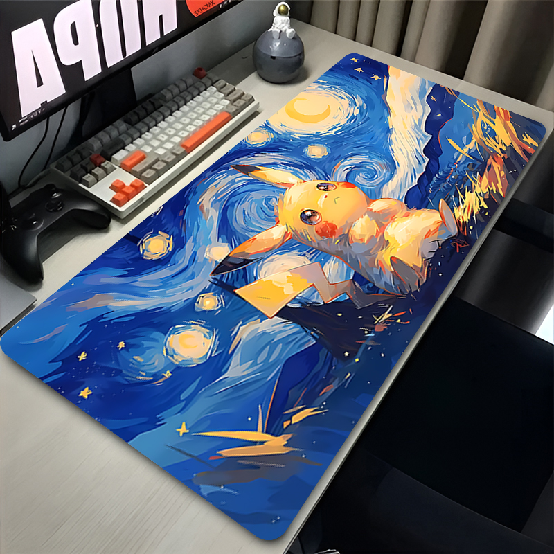Mouse Pad P-pokemon Pikachu Co - Laptop Accessories Cool 리뷰 및 가격